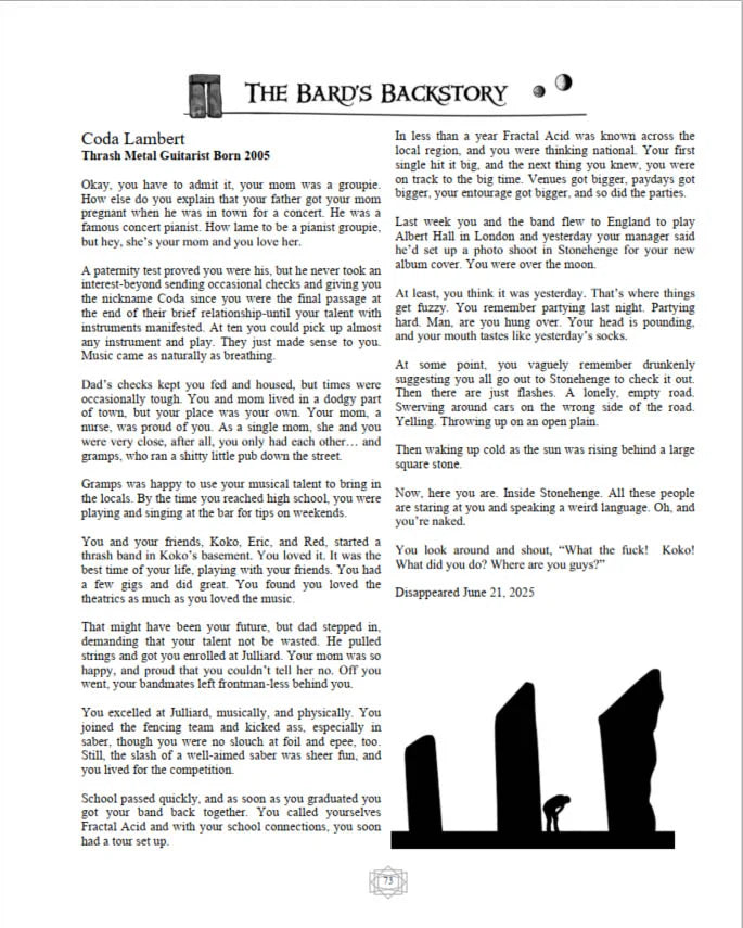 Date Night Dungeons: Heroes of the Henge