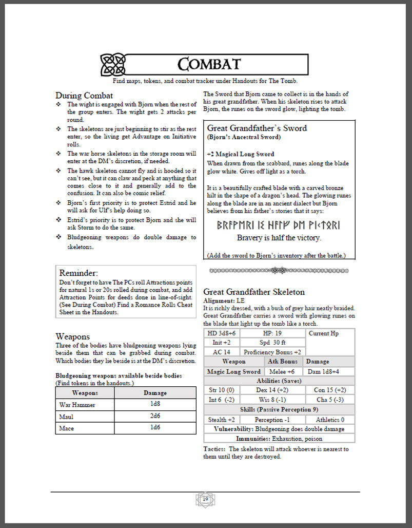 Date Night Dungeons: Wight Wedding